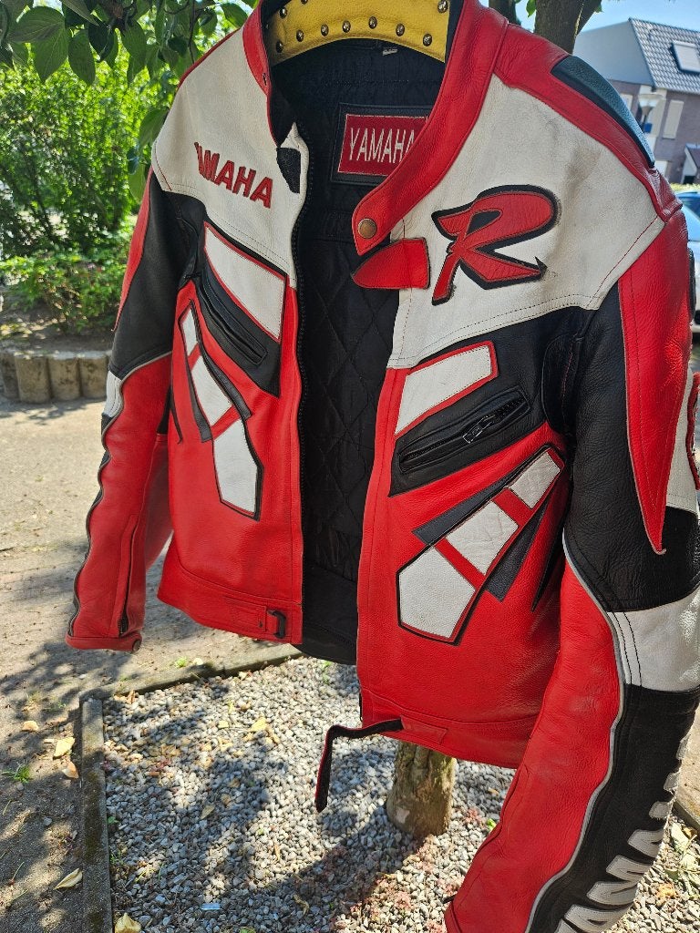 Motorjack Yamaha, Heren, Jas | leer, Yamaha, Ophalen of Verzenden
