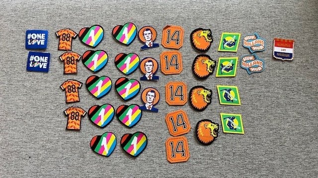 Ah oranje patches 36 stuks, Albert Heijn, Ophalen of Verzenden