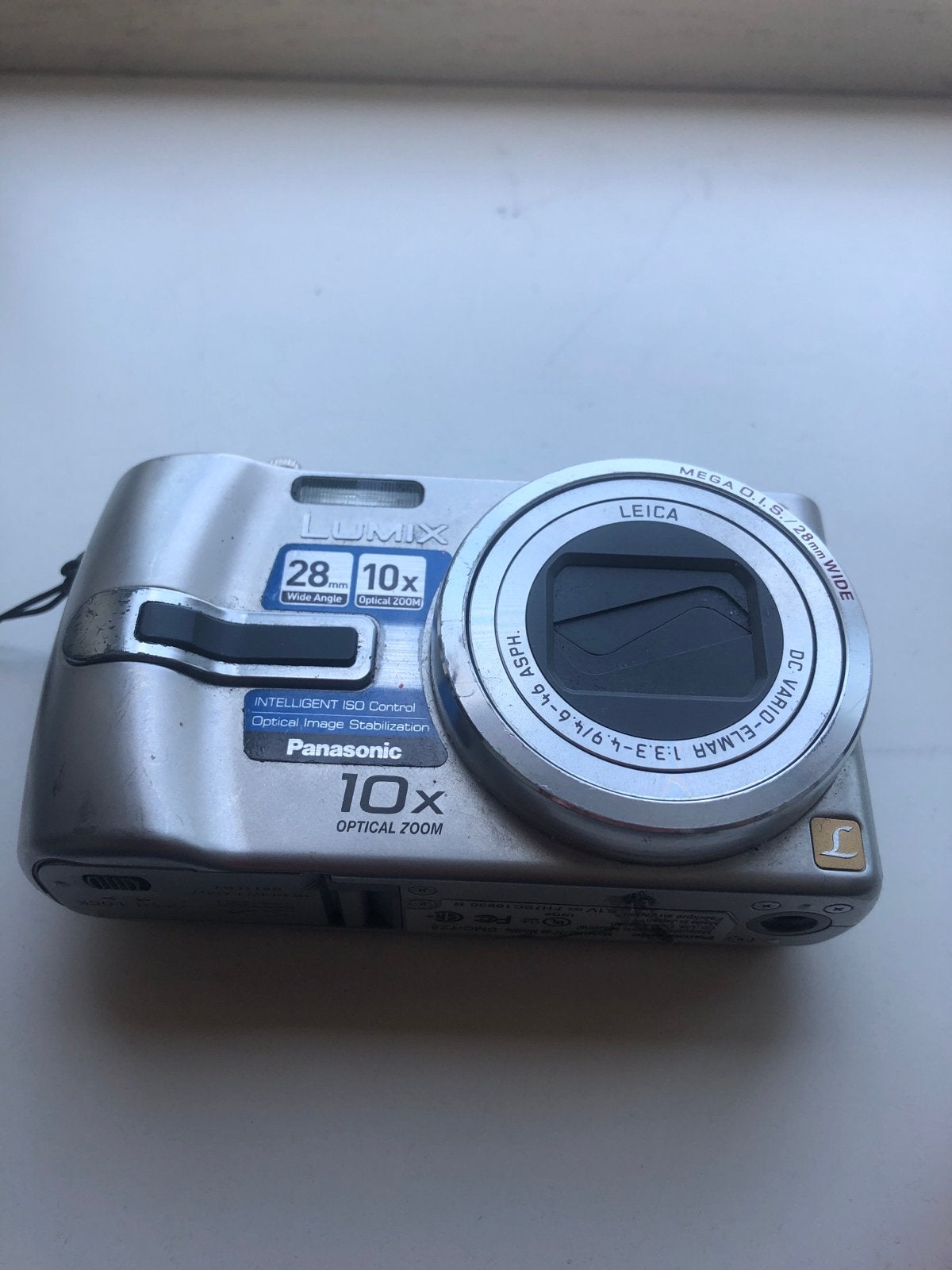 Panasonic Lumix DMC-TZ3 Compactcamera met 10x optische zoom, Gebruikt, Panasonic, Beeldstabilisatie, Ophalen of Verzenden
