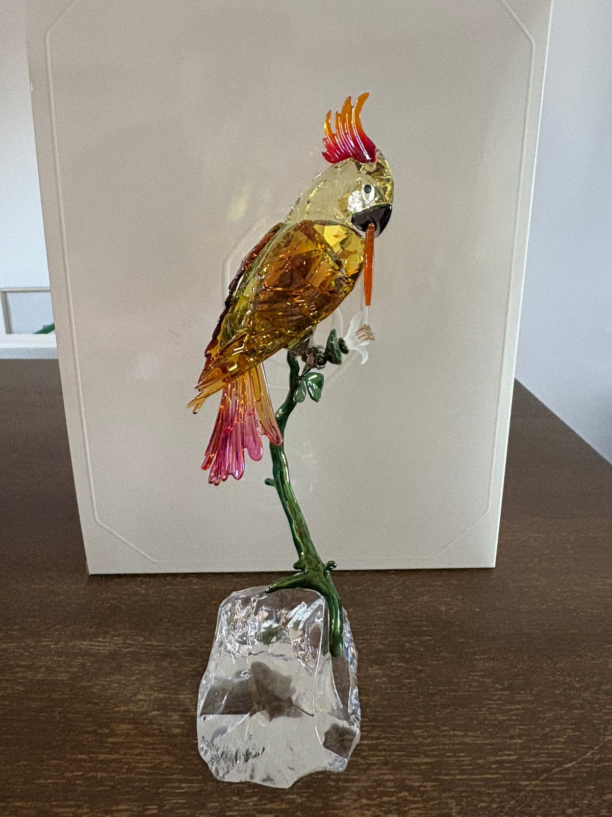 Swarovski Idyllia kaketoe, Ophalen of Verzenden, Zo goed als nieuw, Figuurtje