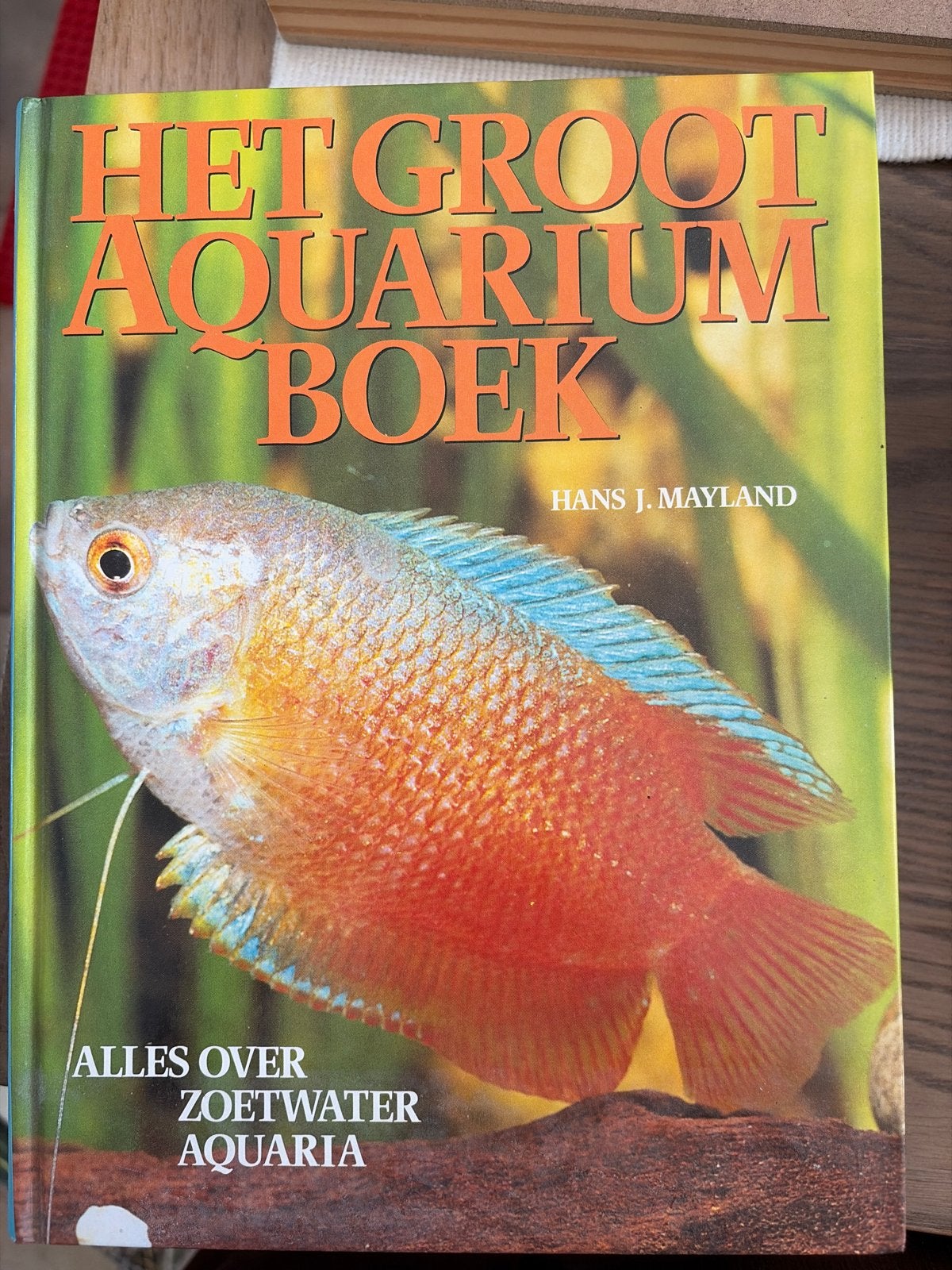 Het Groot Aquarium Boek - Alles over Zoetwater Aquaria, Ophalen of Verzenden, Gelezen, Overige onderwerpen