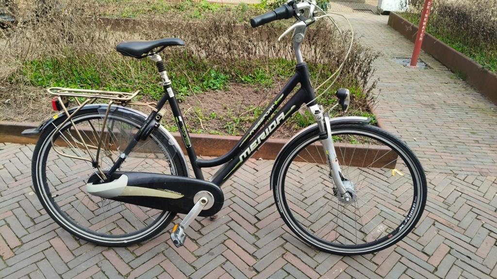 Merida damesfiets met lage instap en versnellingen, Overige merken, Gebruikt, Velgrem, Versnellingen