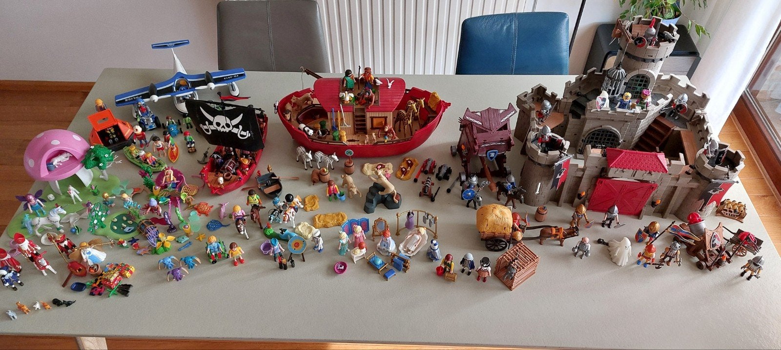 Grote Playmobil collectie: oa ridderkasteel, Ark van Noach