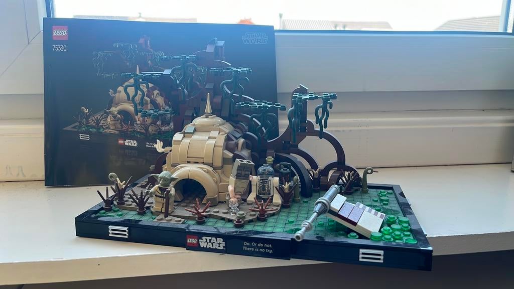 LEGO STAR WARS 75330 jedi training dagobah diorama, Star Wars, Lego, Compleet, Ophalen of Verzenden