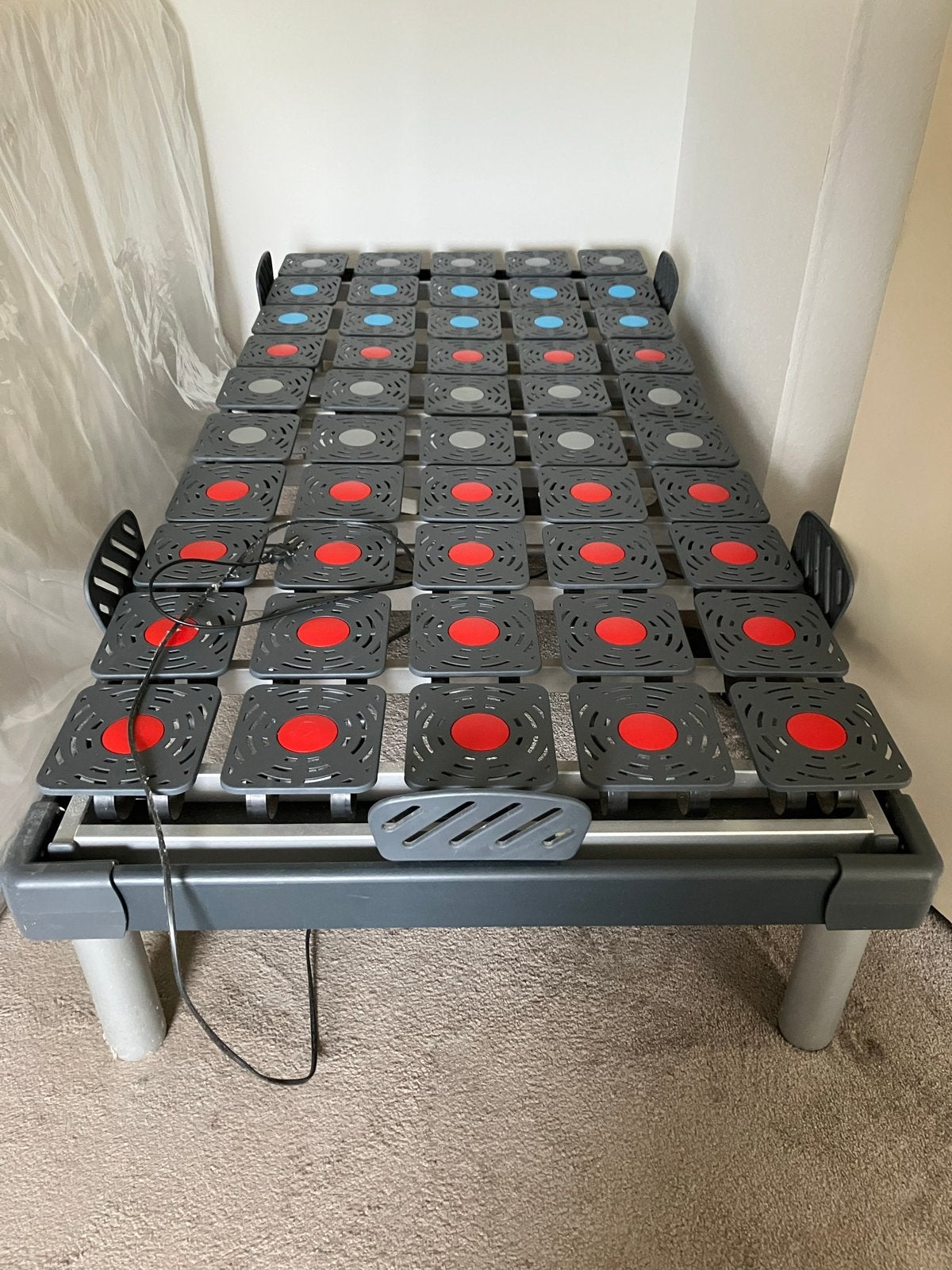 Discflex Schotelbed Verstelbaar Inclusief Matras, Ophalen, 90 cm, Eenpersoons, 200 cm