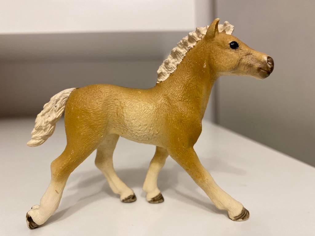 Schleich Haflinger veulen ~ 13814, Ophalen of Verzenden, Paard, Beeldje of Figuurtje