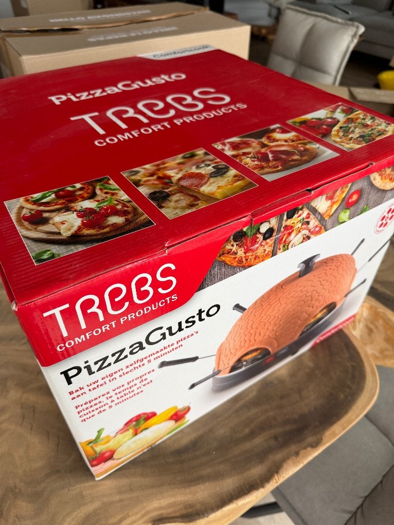 Pizzarette 6 personen, Ophalen, Zo goed als nieuw, 4 t/m 7 personen