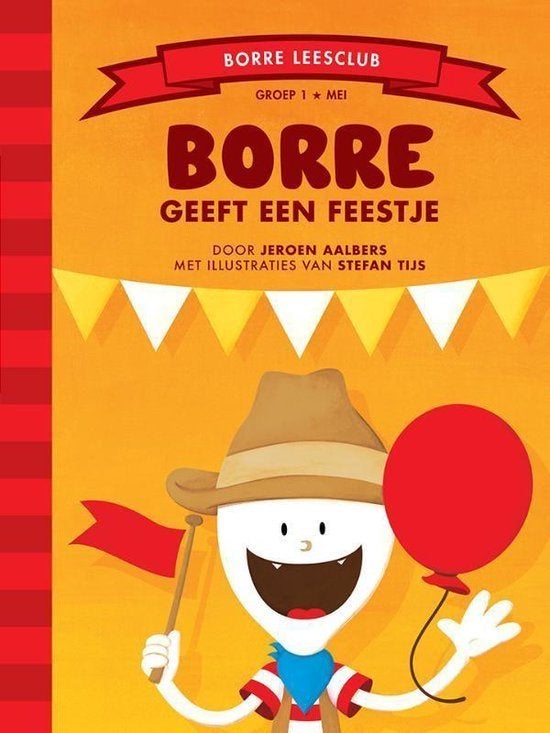 8 x De Gestreepte Boekjes - o.a Borre geeft een feestje, Boeken, 5 of 6 jaar, Fictie algemeen, Jongen of Meisje, Ophalen of Verzenden