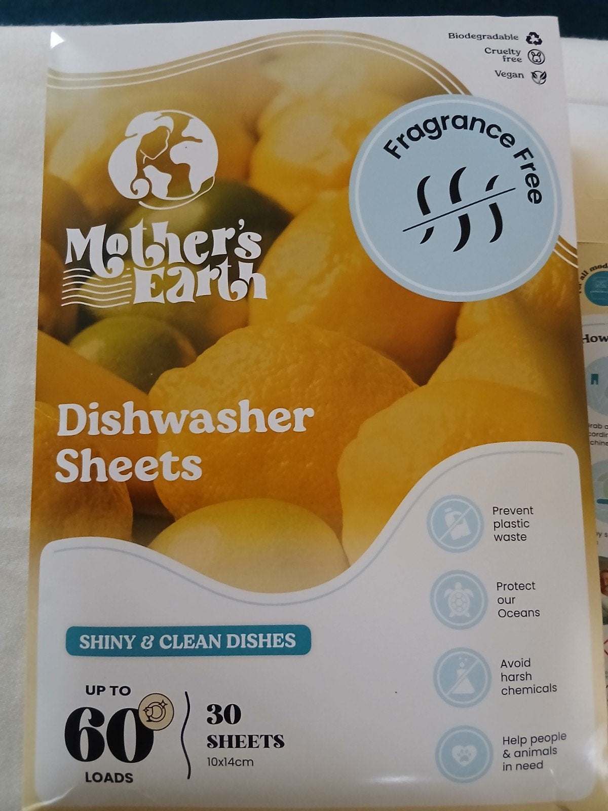 Mother's Earth Vaatwasser Sheets - 5x30 stuks, Geurvrij, Ophalen of Verzenden, Overige typen