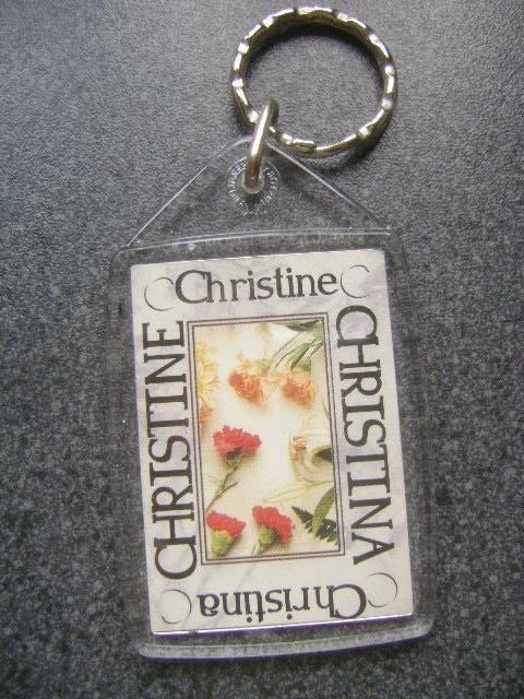 sleutelhanger christina, Ophalen of Verzenden