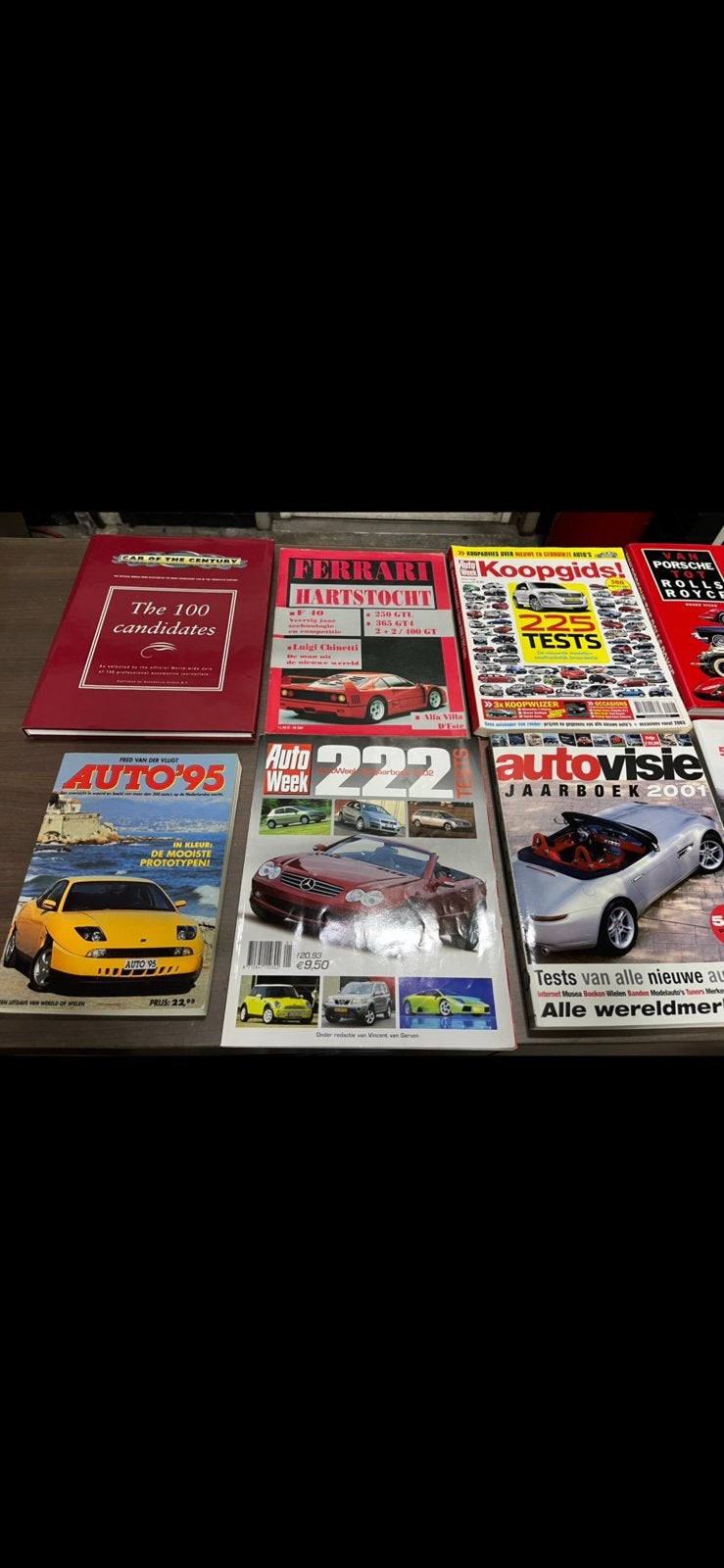 Autoboeken Vintage Autotest Autojaarboeken Autosport en meer, Ophalen of Verzenden, Zo goed als nieuw, Ferrari