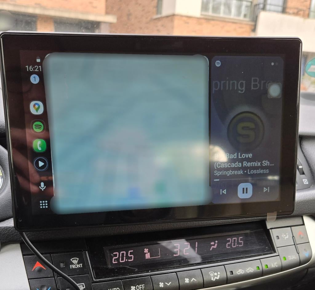 Android auto / apple carplay scherm ( 9 inch), Auto diversen, Autonavigatie, Zo goed als nieuw, Ophalen