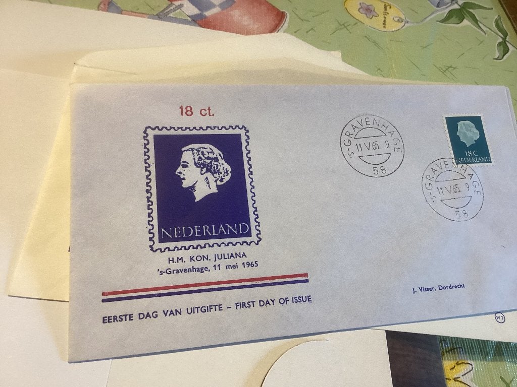 No5128 Philato W6 J.Vissers Heb ook Albums voor fdc diverse, Ophalen, Onbeschreven, Nederland