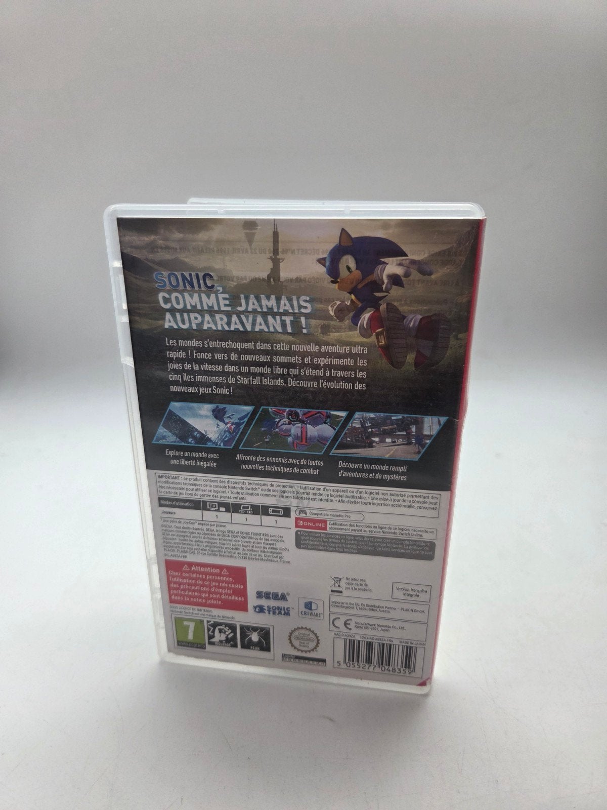 Sonic Frontiers Nintendo Switch Game, Spelcomputers en Games, 1 speler, Ophalen of Verzenden, Zo goed als nieuw, Support@sega.com