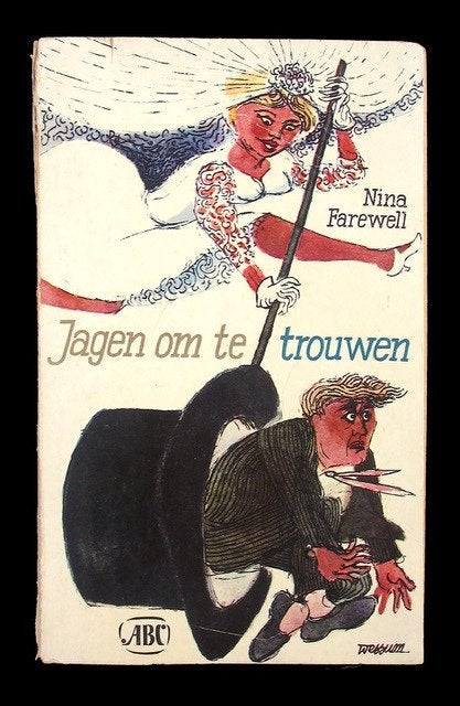 Trouwen Humor Jagen om te trouwen Bedrag voor goed doel, Boeken, Humor, Gelezen, Nina Farewell, Ophalen of Verzenden, Anekdotes en Observaties