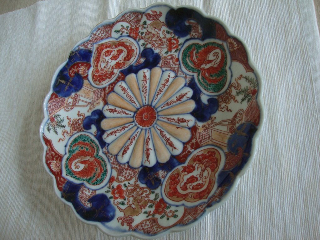 japanse imaribord vintage, Antiek en Kunst, Antiek | Keramiek en Aardewerk, Ophalen of Verzenden