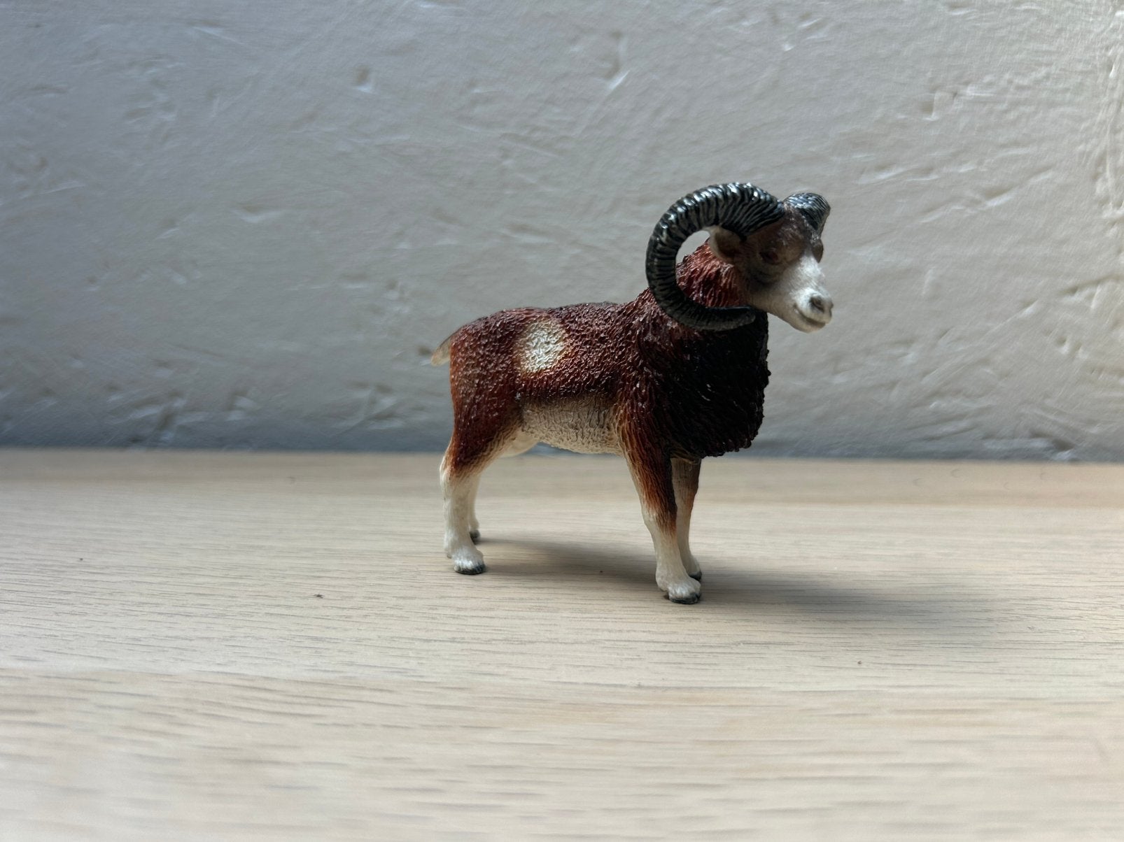 Schleich moeflon, Ophalen of Verzenden, Zo goed als nieuw, Paard, Beeldje of Figuurtje