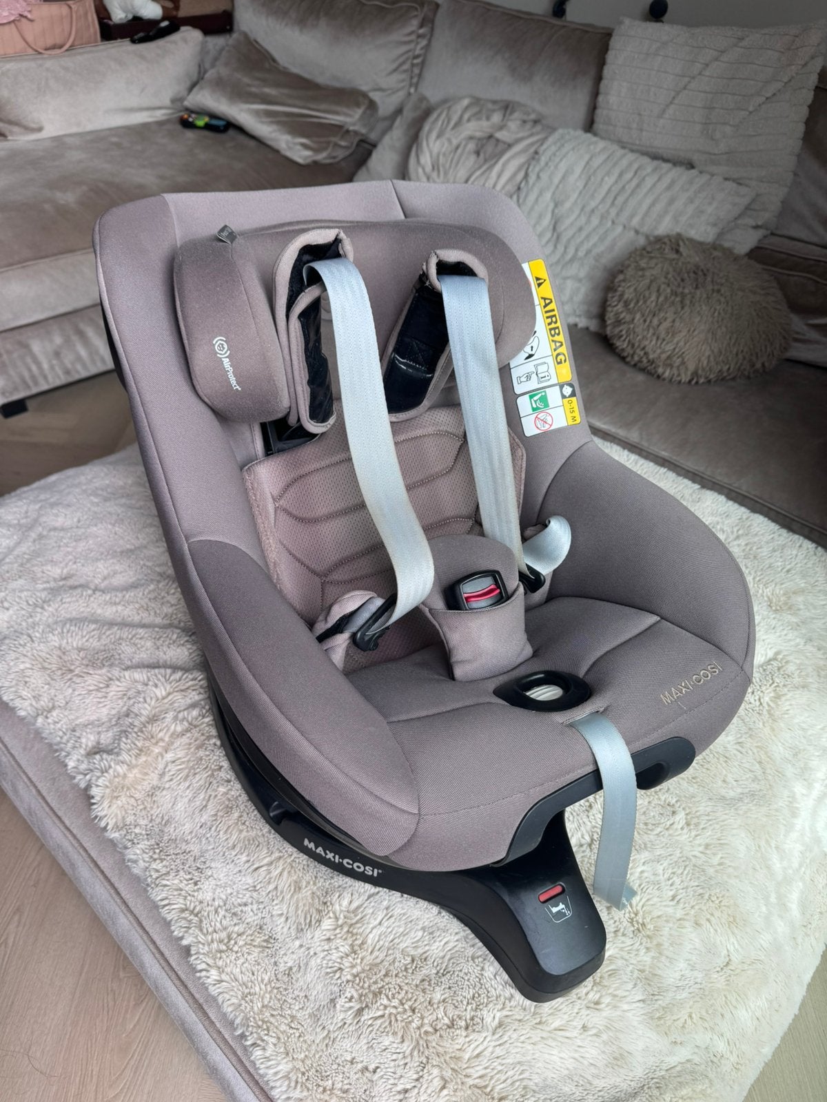 Maxi cosi Pearl 360 Pro & Family fix 360 pro, Ophalen, Verstelbare rugleuning, 0 t/m 18 kg, Zo goed als nieuw