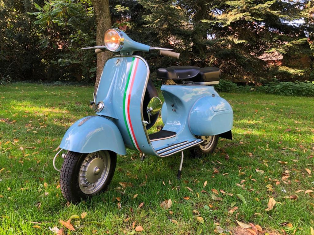 Vespa GLA1 150 cc. BJ. 1962, Motoren, Scooter
