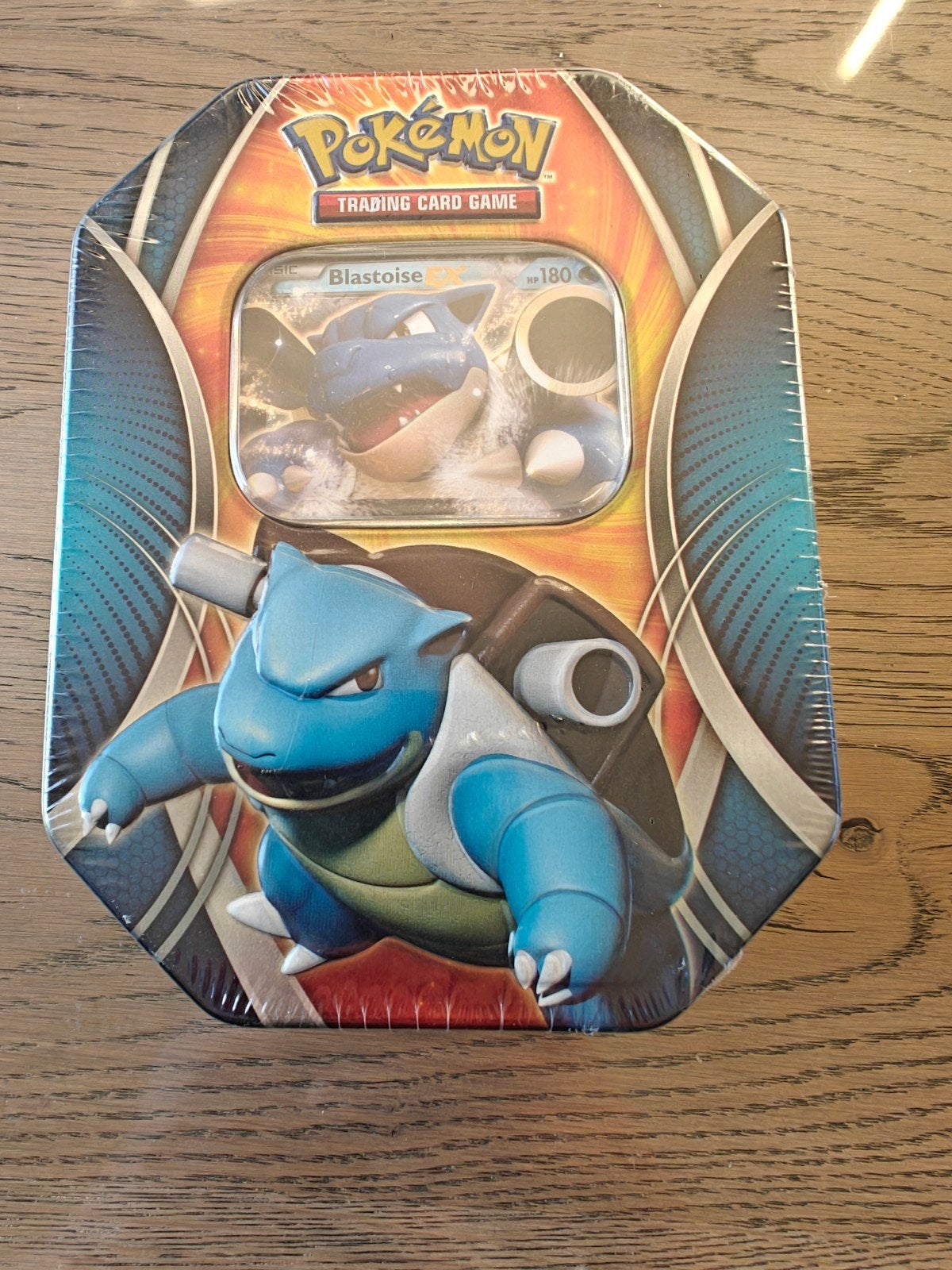 Blastoise Ex Tin 2017 Sealed Gem Mint conditie !, Ophalen of Verzenden, Nieuw, Boosterbox, Foil