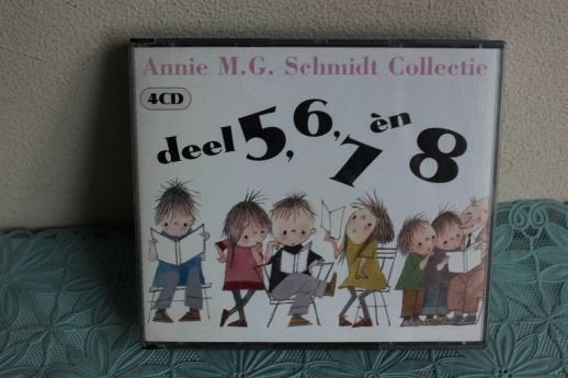 4cd Annie M.G. Schmidt Collectie deel 5, 6, 7 en 8, Ophalen of Verzenden, Gebruikt