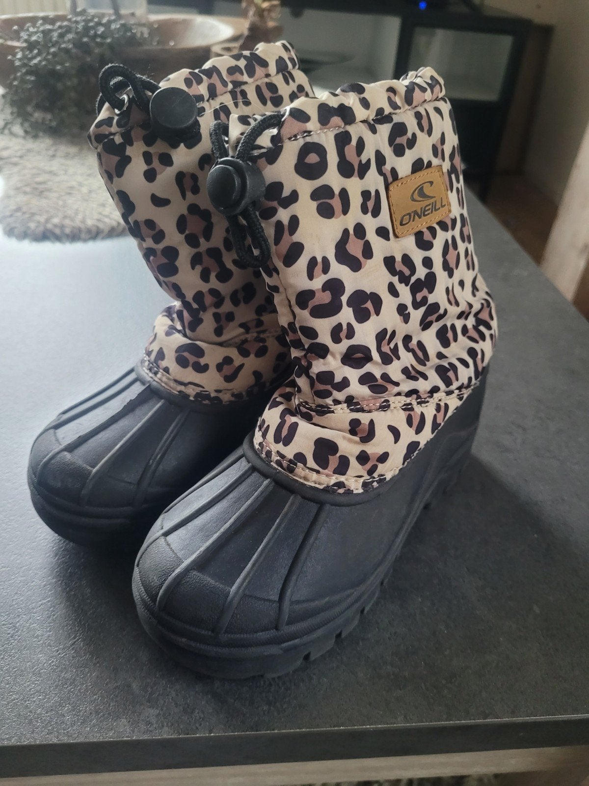 O'Neill Snowboots met Luipaardprint - Maat 32, Ophalen, Bruin, Snowboots, O'Neill