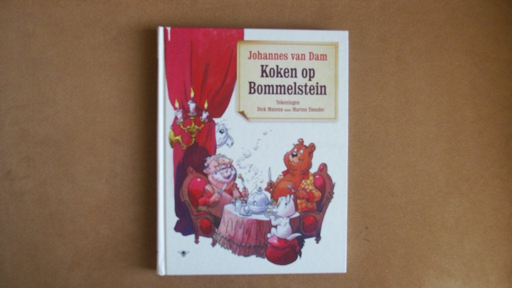Koken op Bommelstein- tekeningen naar Marten Toonder, Boeken, Johannes van Dam, Ophalen of Verzenden, Zo goed als nieuw, Hoofdgerechten