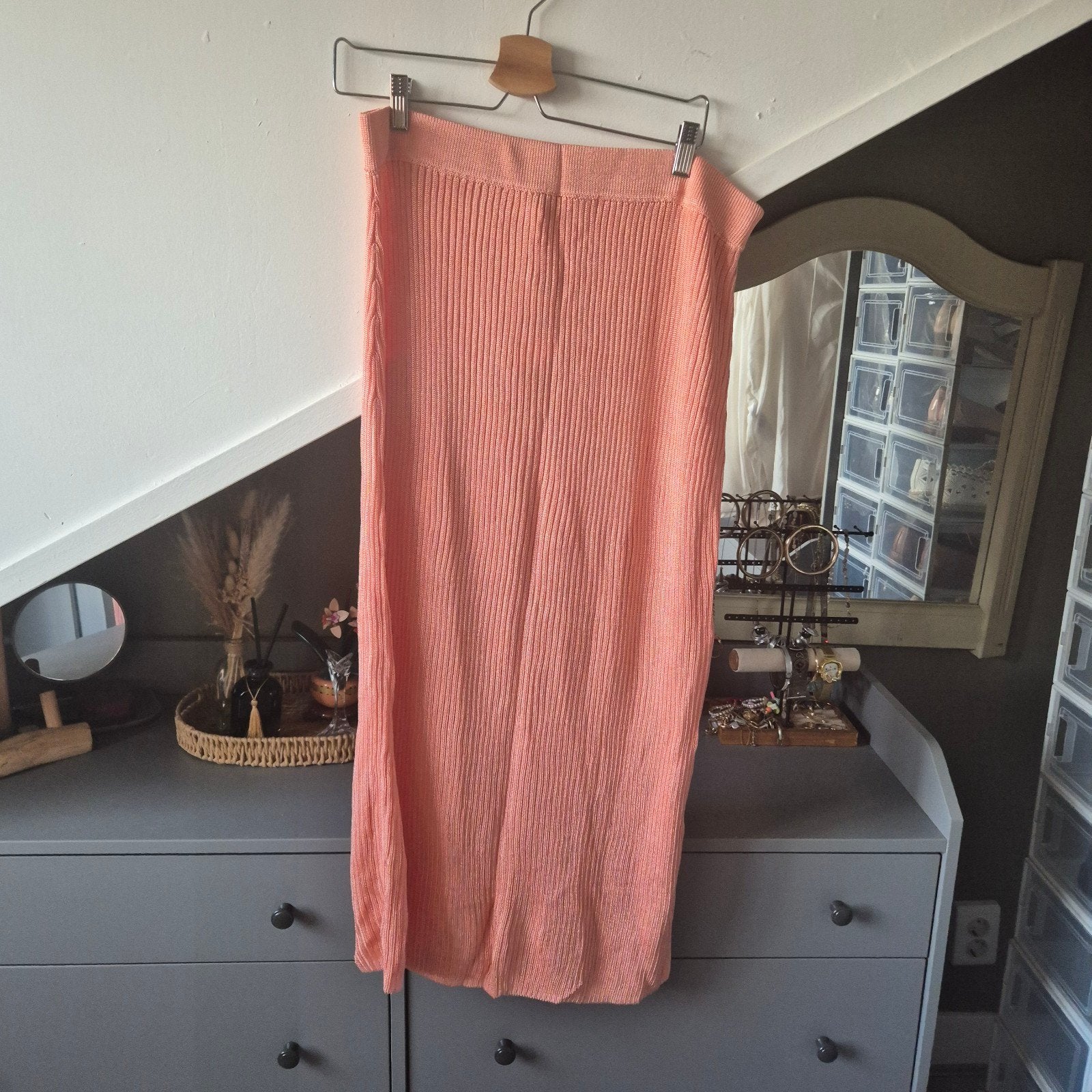 Mango Ribgebreide Maxi Rok - Maat XL Nieuw met kaartje!, Kleding | Dames, Mango, Maat 46/48 (XL) of groter, Nieuw, Ophalen of Verzenden