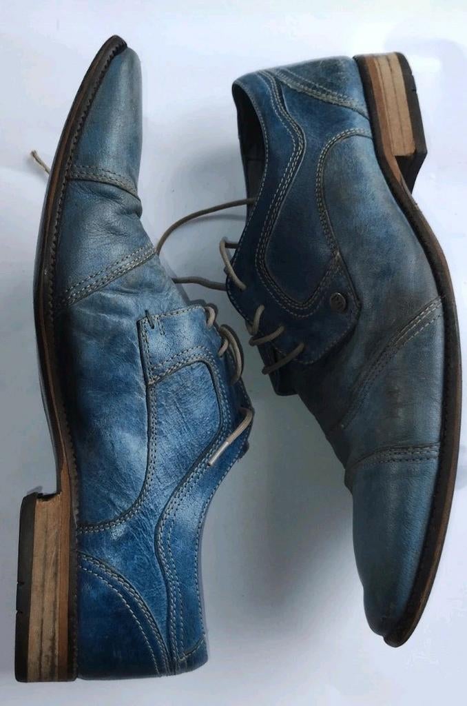 Breand heren schoenen maat 43 in zeer mooie staat, Breands, Gedragen, Verzenden, Blauw