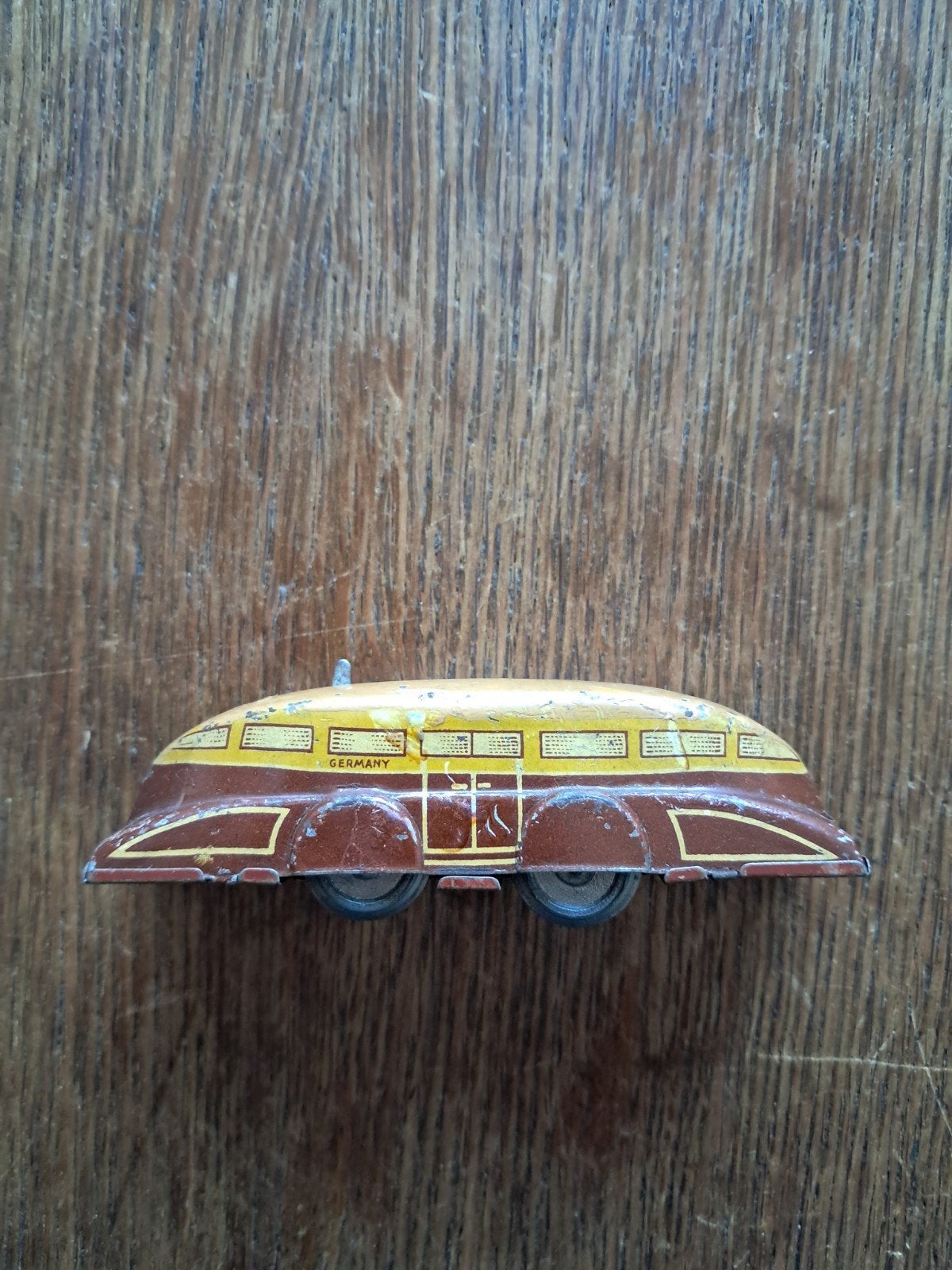 Vintage blikken speelgoedtrein - Made in Germany, Ophalen of Verzenden