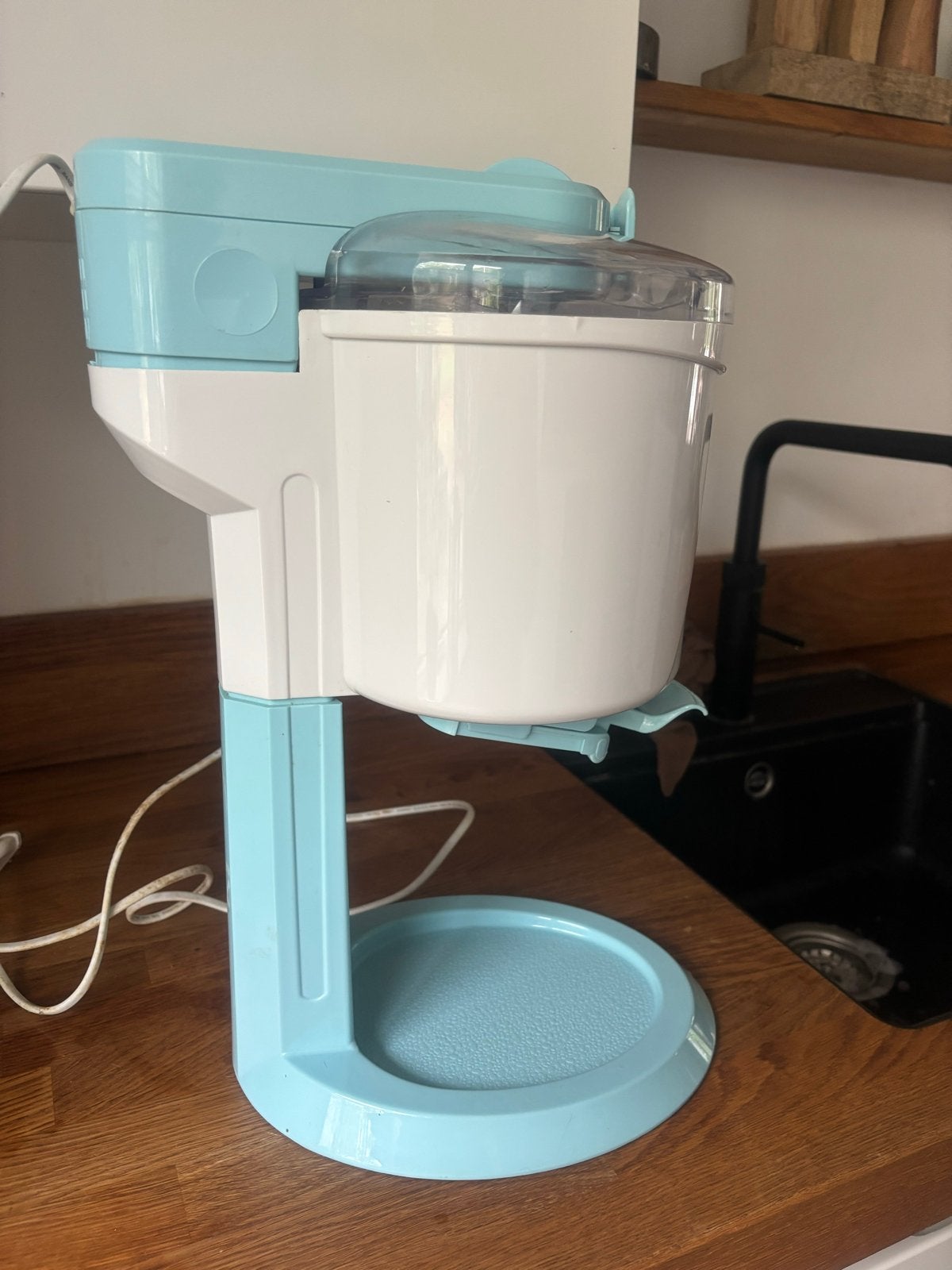 Emerio IJsmachine - Maak zelf heerlijk ijs!, Ophalen of Verzenden, Zo goed als nieuw, Koelelement
