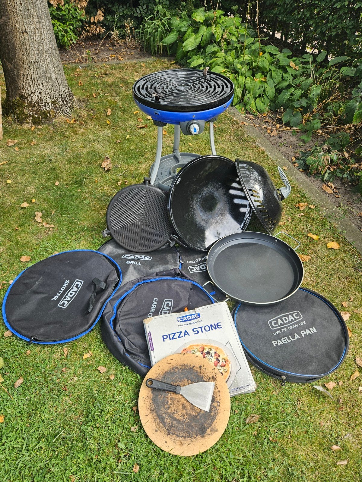Cadac Skottelbraai met diverse accessoires, Ophalen, Gebruikt, Cadac