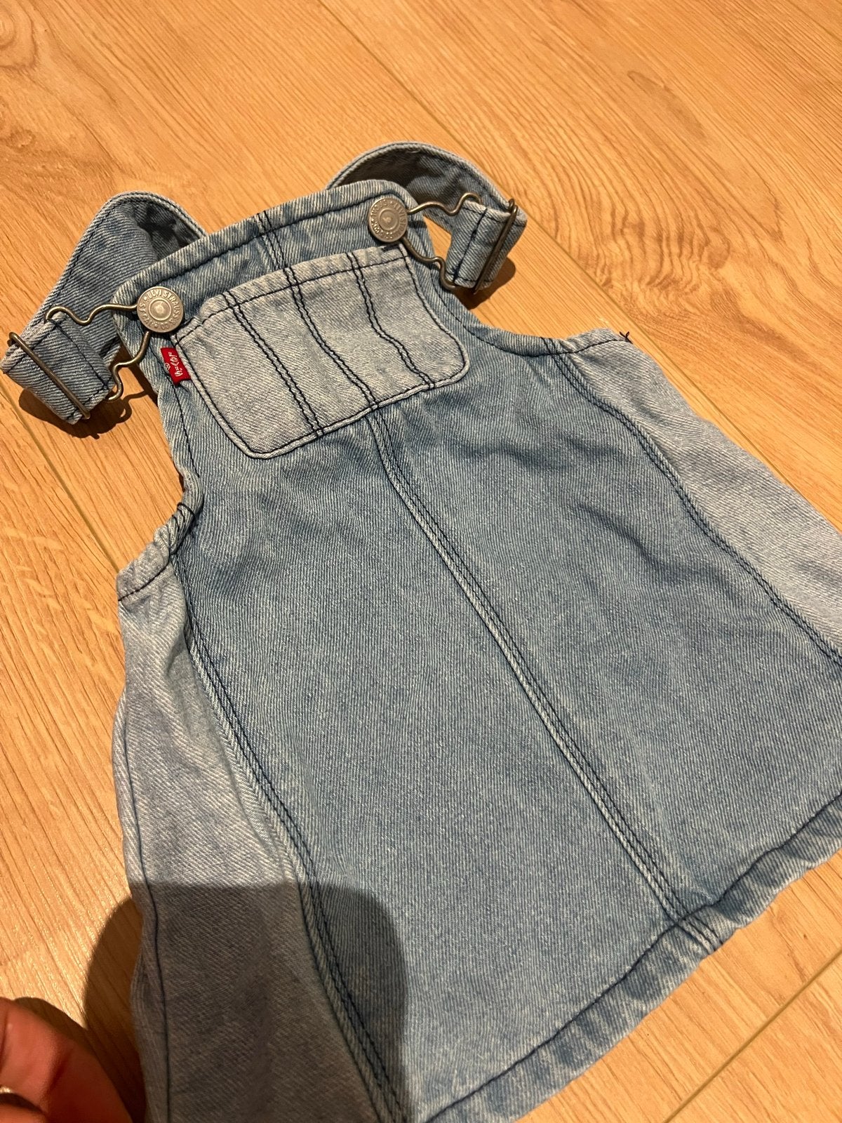 Levi's spijkerjurk voor baby's - maat 74-80 (12M), Ophalen of Verzenden, Zo goed als nieuw, Meisje