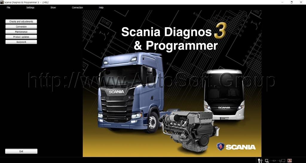 Scania SDP3 2.61.1.5, Verzenden