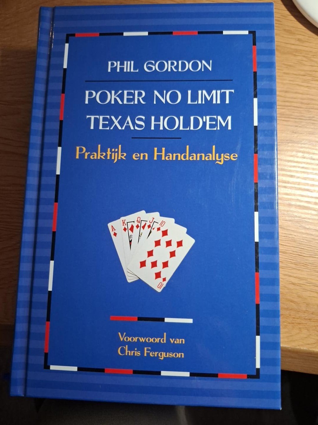 Phil Gordon – Poker No Limit Texas Hold'em – Hardcover, Boeken, Ophalen of Verzenden, Nieuw
