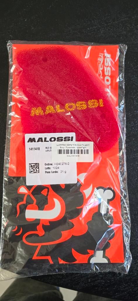 Nieuw Malossi luchtfilter element, Ophalen of Verzenden
