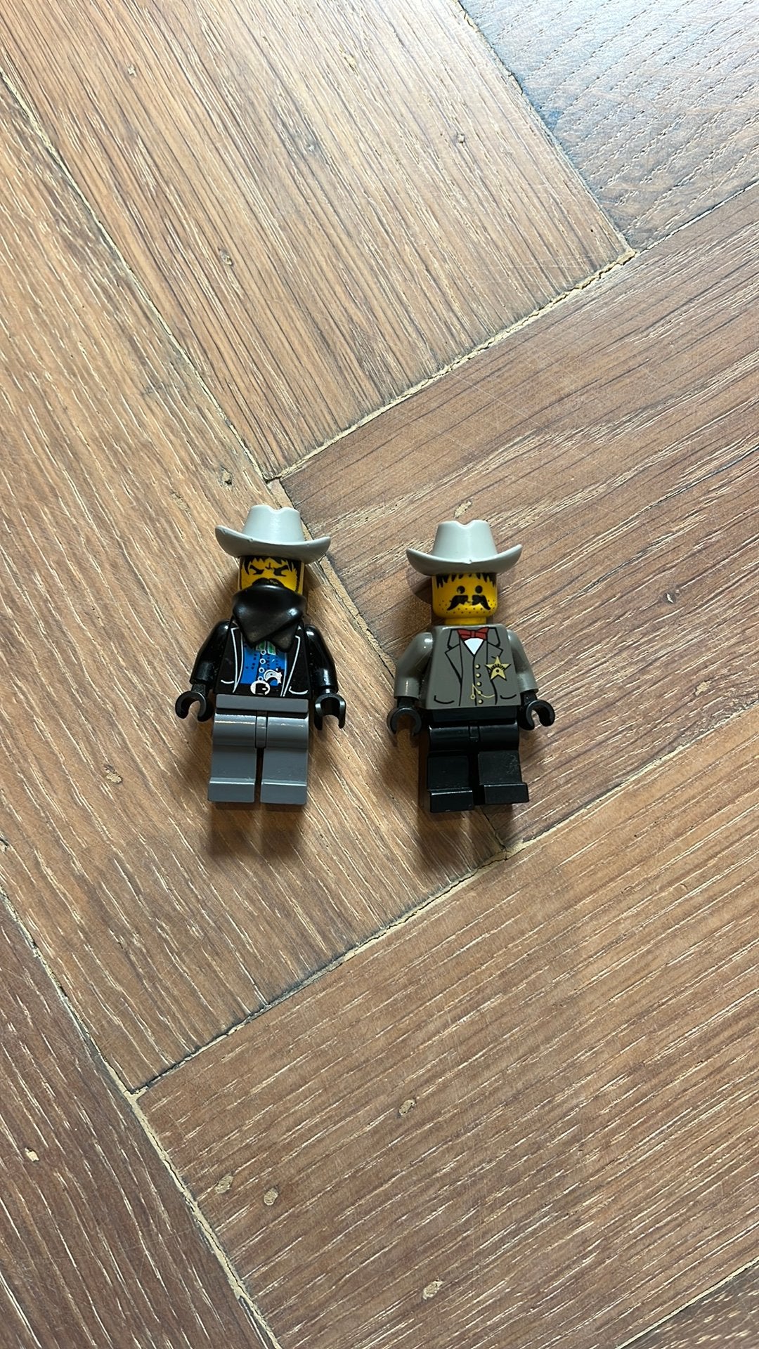 Lego minifig western cowboy sheriff bandiet vintage, Ophalen of Verzenden, Zo goed als nieuw