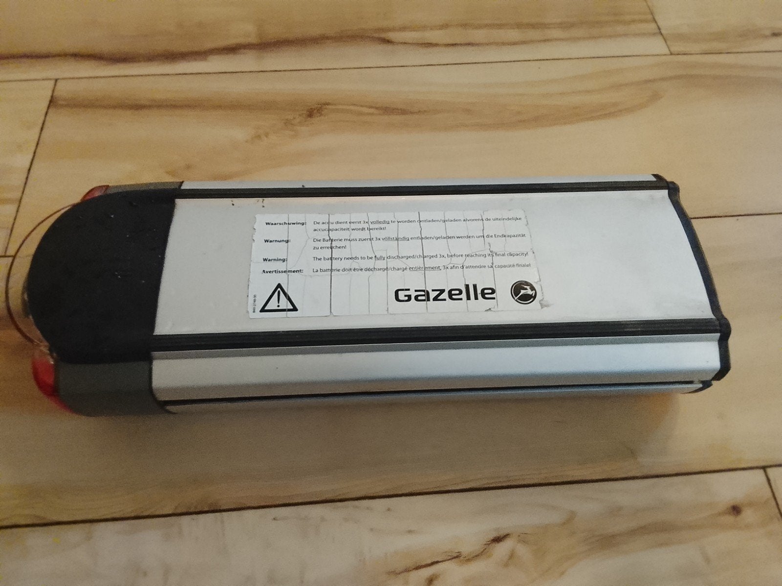 Gazelle accu loopt snel leeg, Ophalen of Verzenden, Gebruikt