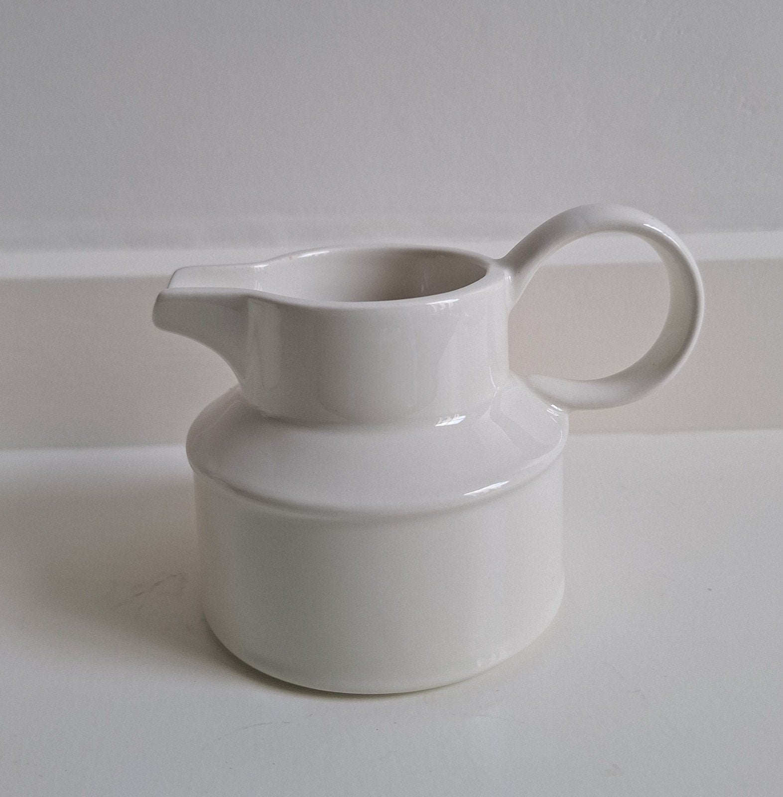 Klein melkkannetje - Stonehenge - Mid Winter - Plain White, Kan, Vintage, Ophalen of Verzenden, Zo goed als nieuw