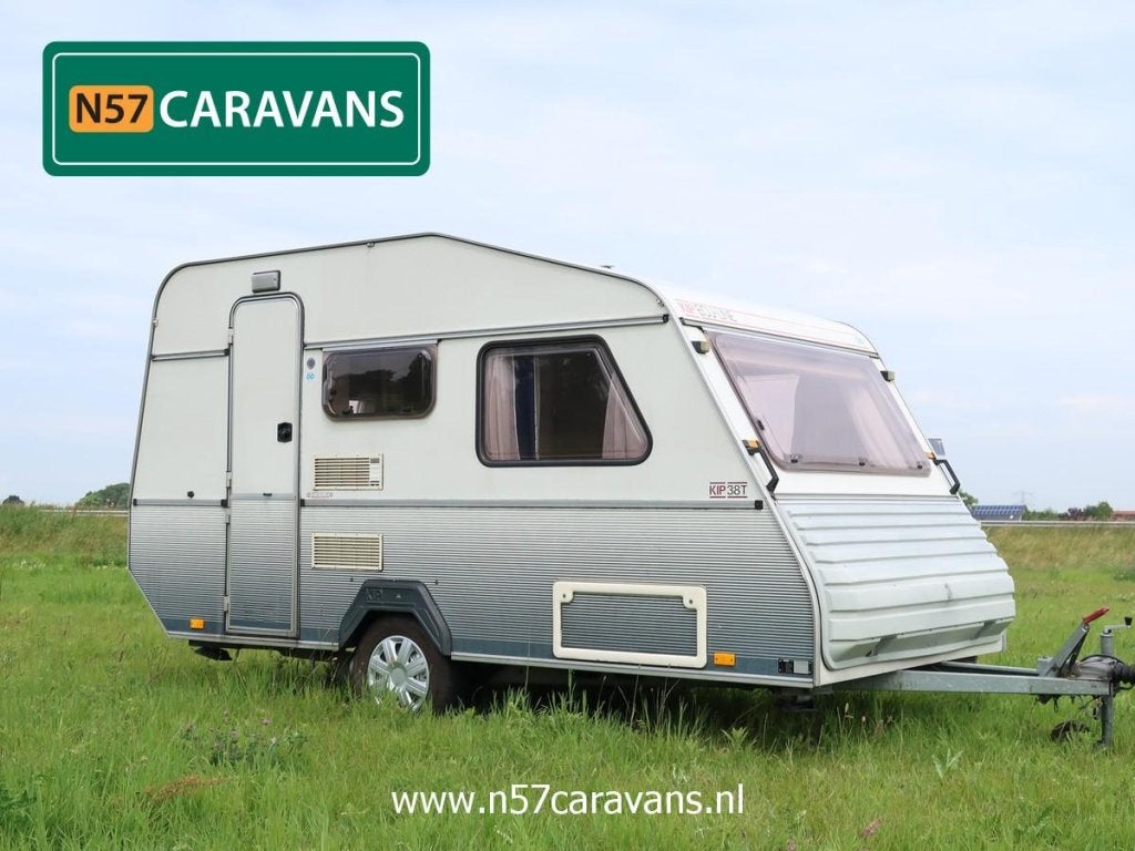 LICHTGEWICHT: Kip Ecu-Line 38 T / voortent / wintertent, Caravans en Kamperen, Caravans, Bedrijf, tot en met 3, 500 - 750 kg, Standaardzit