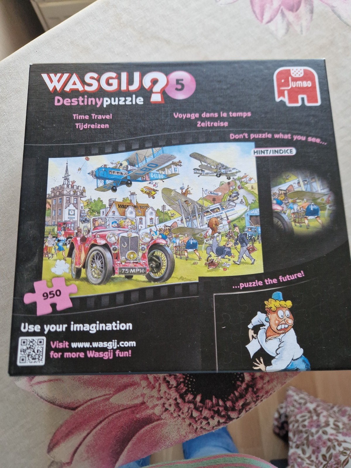 Wasgij Destiny 5: Tijdreizen Legpuzzel (950 stukjes), Ophalen of Verzenden, 500 t/m 1500 stukjes, Zo goed als nieuw, Legpuzzel