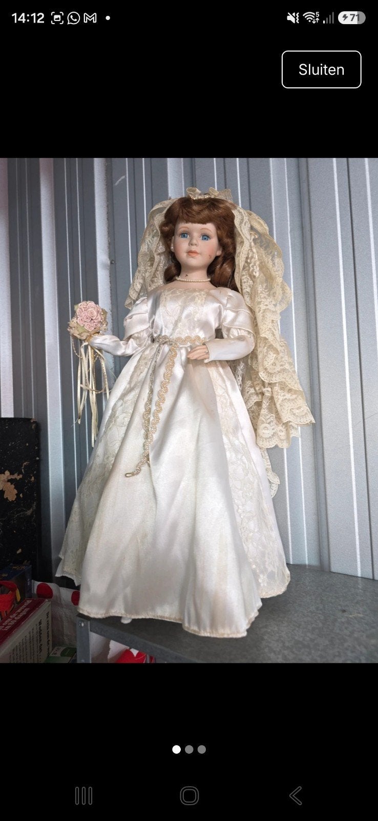 Diverse porseleinen poppen - Vintage collectie, Ophalen of Verzenden, Gebruikt, Pop