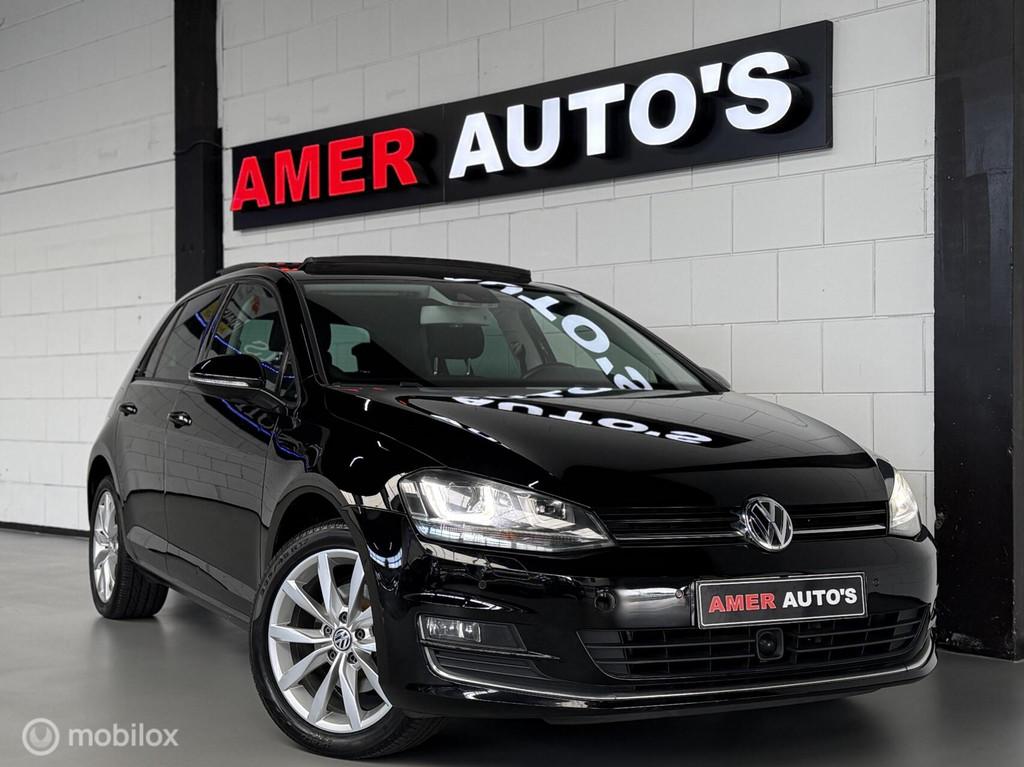 VW Golf 1.4 TSI /Panorama/Navi/Led/Xenon/2e eigenaar/Nette A, Voorwielaandrijving, Stof, Gebruikt, Zwart