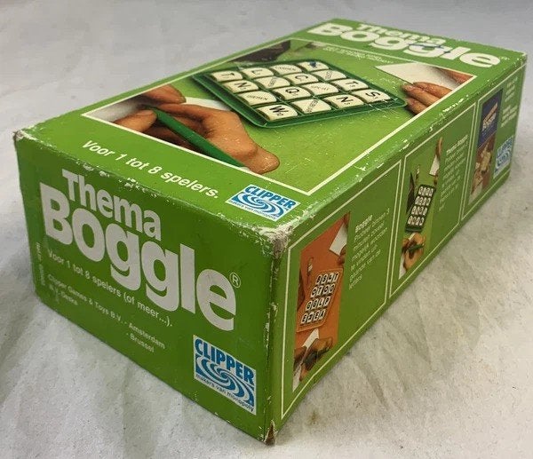 Clipper Thema Boggle Bordspel Woordspel Vintage 1982 spel, Coolsingel 104, 3011 AG Rotterdam, Netherlands, Clipper, Verzenden