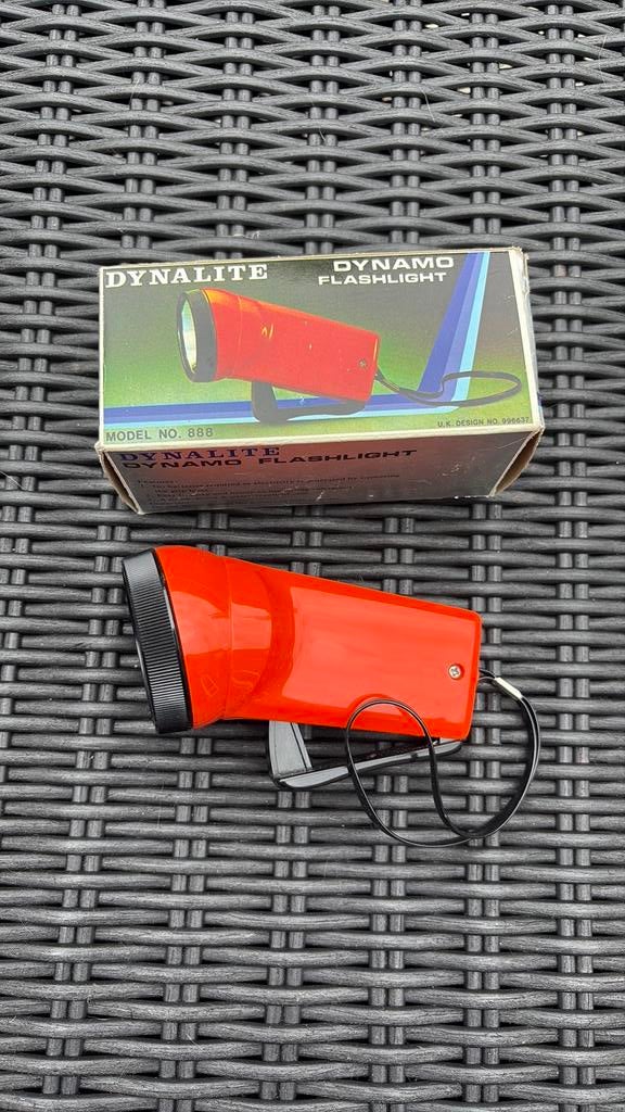 Dynalite Dynamo Zaklamp, Caravans en Kamperen, Zaklampen, Ophalen of Verzenden, Zo goed als nieuw