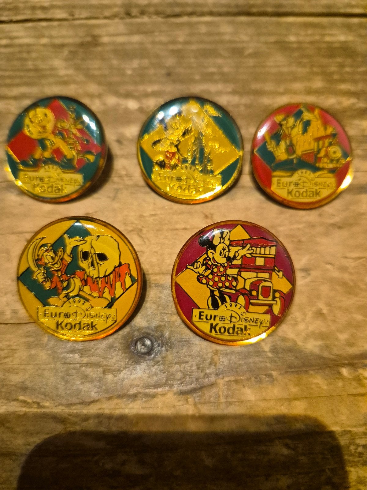 Euro Disneyland pins, Ophalen of Verzenden, Overige figuren, Gebruikt