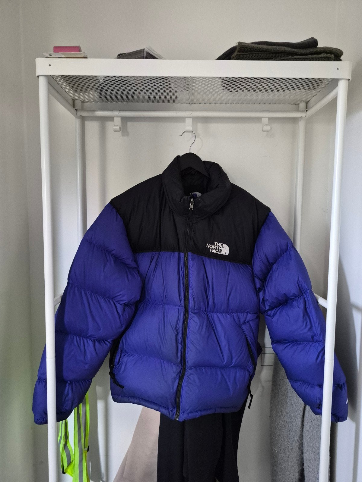 Northface Puffer (880) XL - Blauw/Paars, Kleding | Heren, Ophalen, Blauw, The North Face, Maat 56/58 (XL)