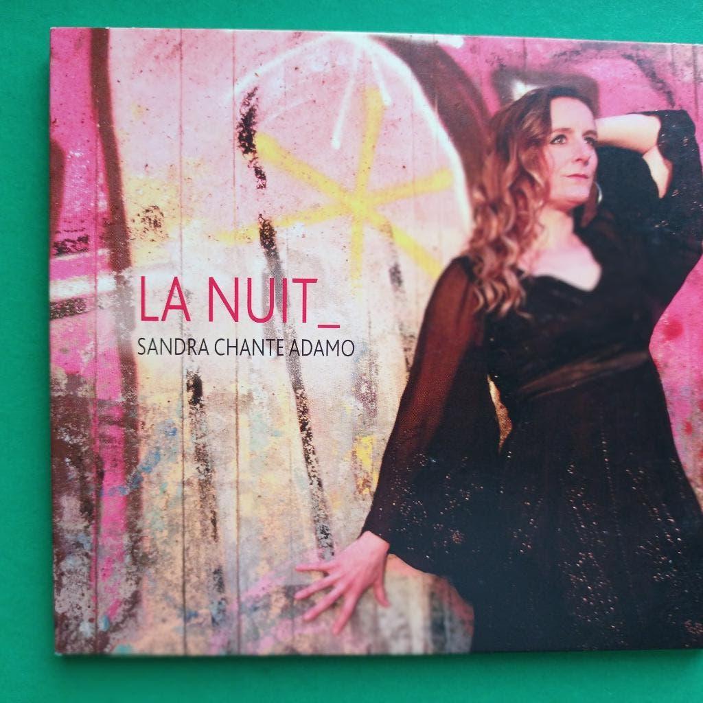 SANDRA CHANTE ADAMO - LA NUIT, Cd's en Dvd's, Ophalen of Verzenden, Zo goed als nieuw