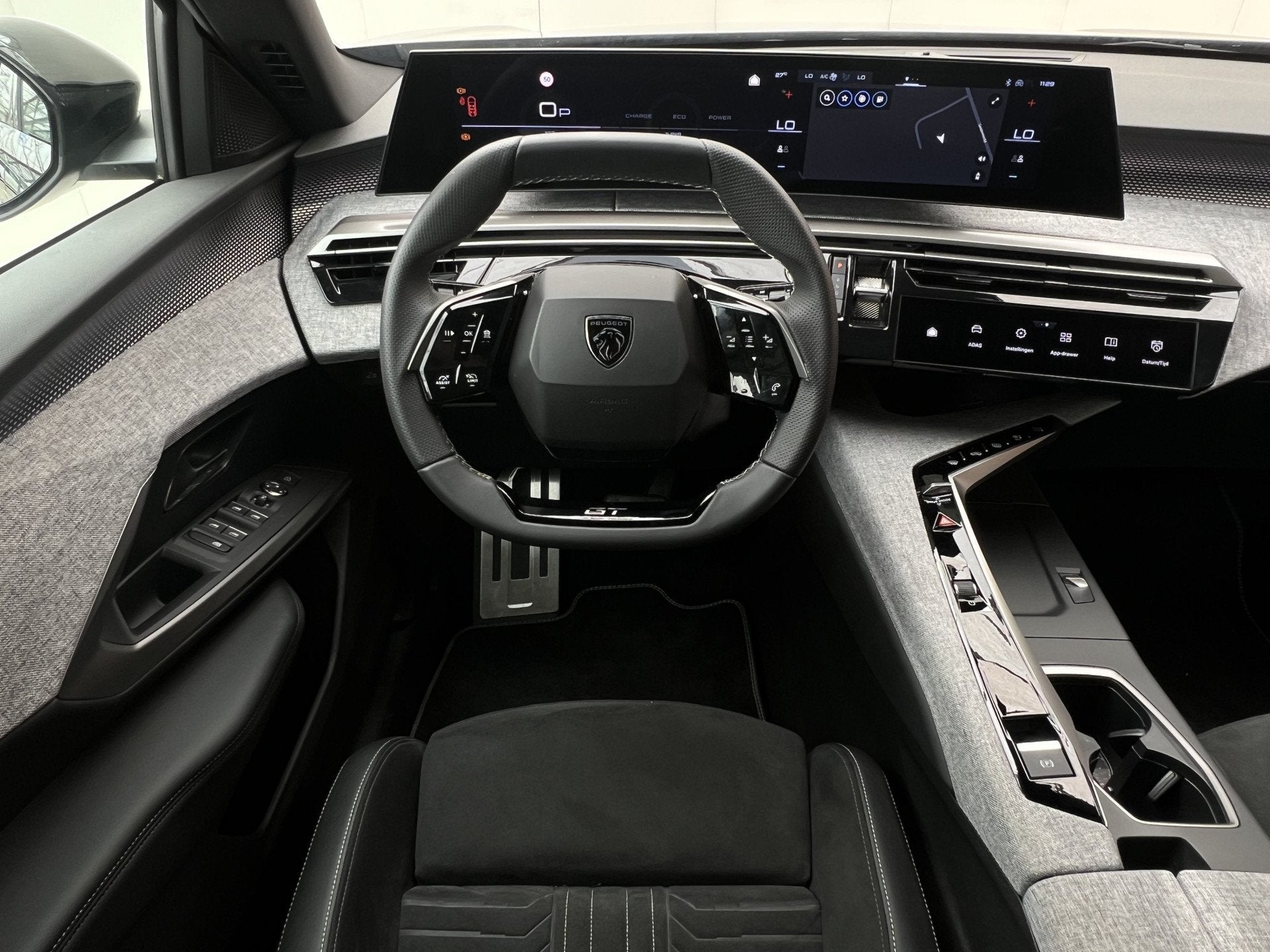 Peugeot 5008 Hybrid 145pk DCS-6 Automaat GT | Navigatie | Ai, Gebruikt, Zwart, 1199 cc, 7 stoelen