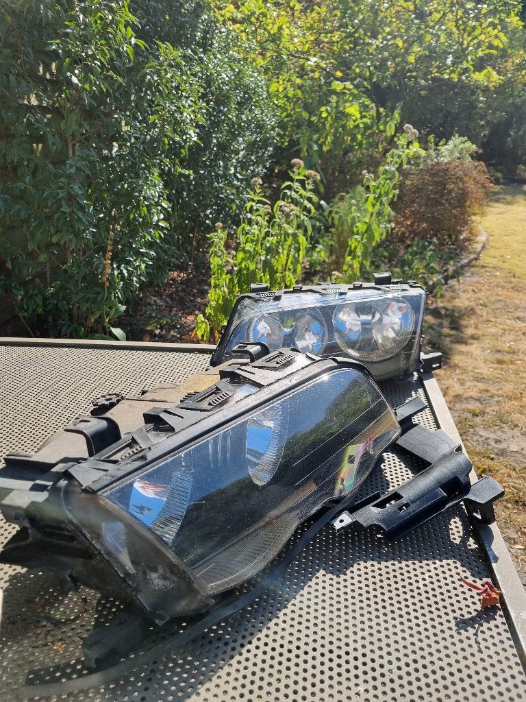 BMW E46 koplampen, Auto-onderdelen, Ophalen, Gebruikt, BMW
